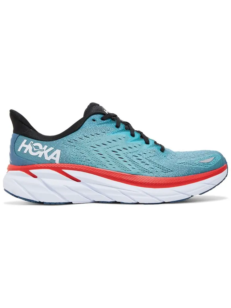 Кроссовки HOKA Clifton 8 'Real Teal' — изображение 1 из 8, бирюзовый