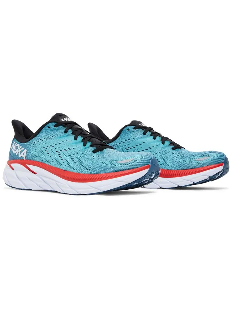 Кроссовки HOKA Clifton 8 'Real Teal' — изображение 8 из 8, бирюзовый