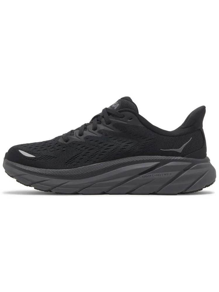 Кроссовки HOKA Wmns Clifton 8 'Black' — изображение 3 из 8, черный