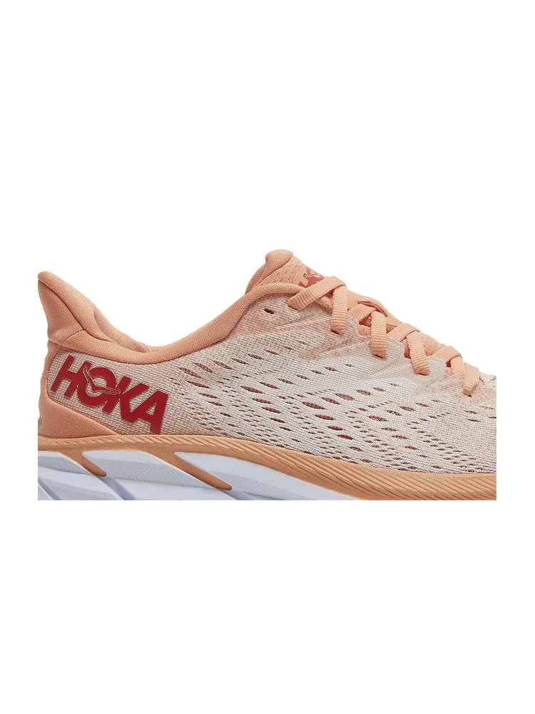 Кроссовки HOKA Wmns Clifton 8 'Cantaloupe' — изображение 3 из 9, серебристый