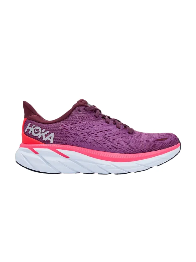 Кроссовки Wmns Clifton 8 'Grape Wine' — изображение 1 из 1, винный