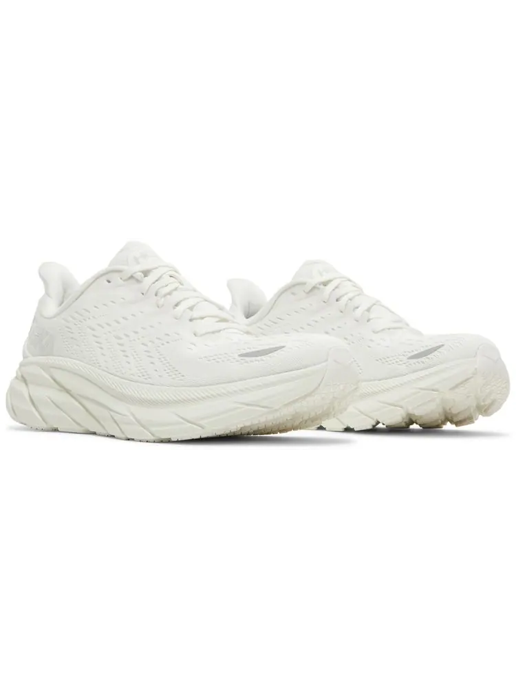 Кроссовки HOKA Wmns Clifton 8 'White' — изображение 8 из 8, белый