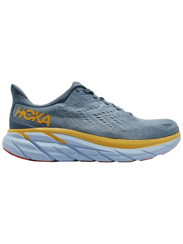 Кроссовки HOKA Clifton 8 2E Wide 'Goblin Blue Mountain Spring' — изображение 1 из 1, синий
