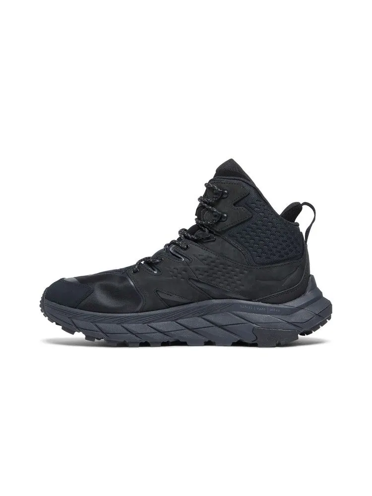 Кроссовки HOKA Anacapa Mid GORE-TEX 'Black' — изображение 4 из 9, черный/черный