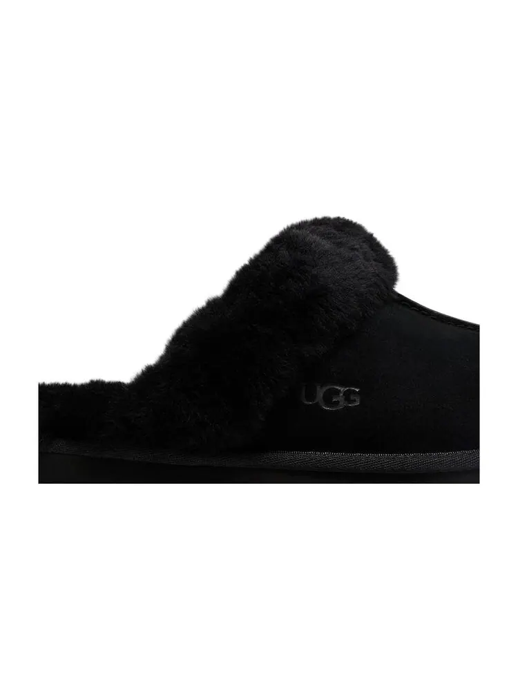 Шлепанцы UGG Wmns Disquette Slipper Black — изображение 2 из 6, черный