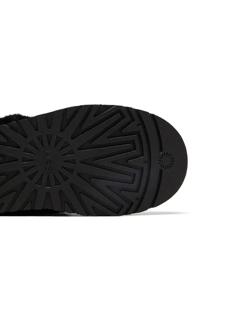 Шлепанцы UGG Wmns Disquette Slipper Black — изображение 5 из 6, черный