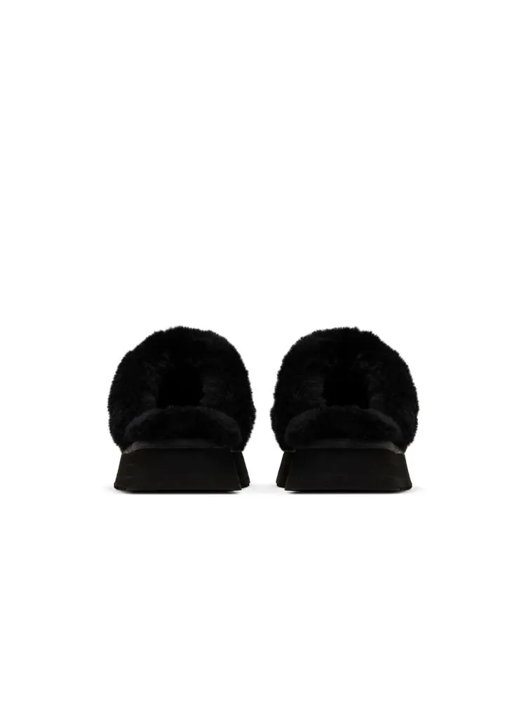Шлепанцы UGG Wmns Disquette Slipper Black — изображение 6 из 6, черный
