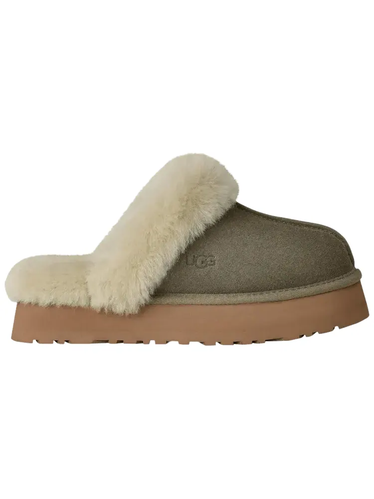Кроссовки UGG Wmns Disquette Slipper — изображение 1 из 1, зеленый