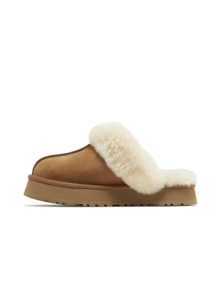 Кроссовки UGG Wmns Disquette Slipper — изображение 3 из 4, коричневый