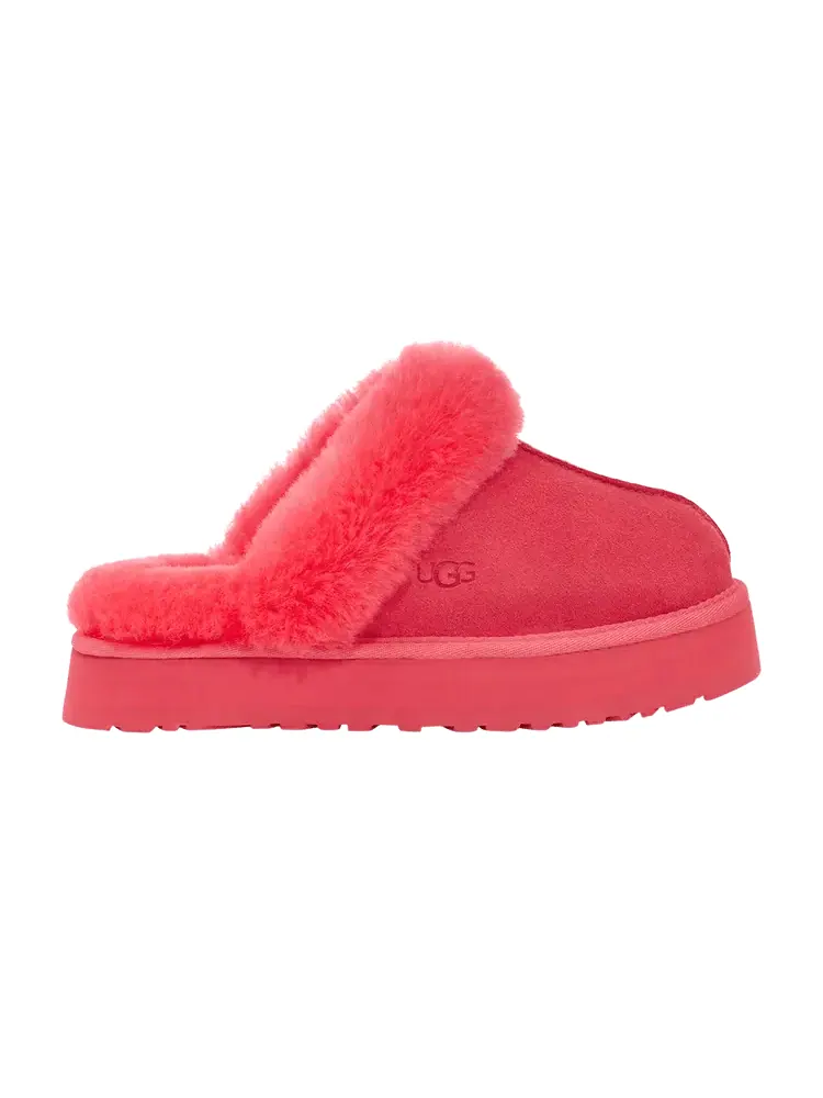 Шлепанцы UGG Wmns Disquette Slipper Pink Glow — изображение 1 из 1, розовый