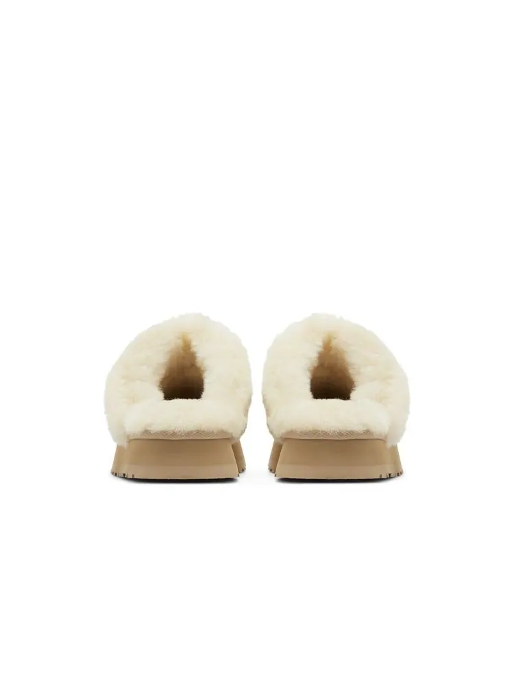 Шлепанцы UGG Wmns Disquette Slipper Sand — изображение 6 из 6, желто-коричневый