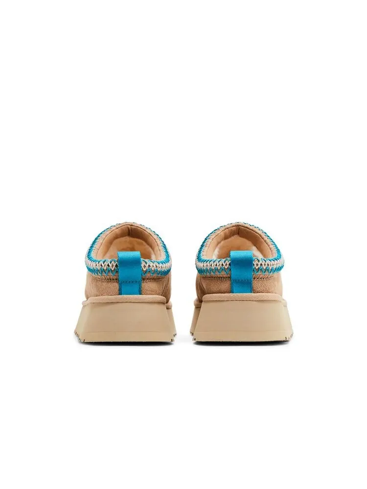 Шлепанцы UGG Wmns Tazz Slipper Driftwood — изображение 6 из 6, желто-коричневый