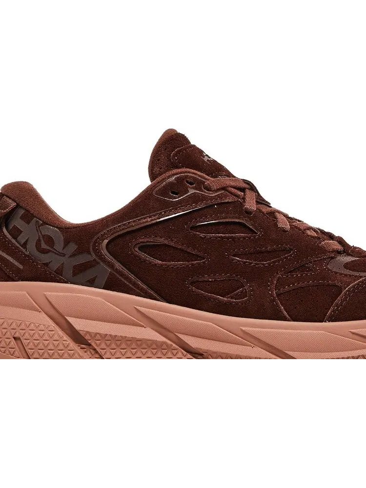 Кроссовки Clifton L Suede 'Cappuccino Cork' — изображение 2 из 4, красный