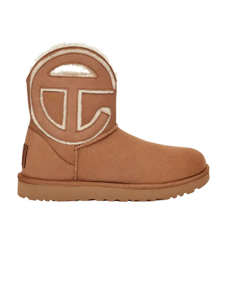 Мужские угги UGG Teflar x Logo Mini с аппликацией — изображение 1 из 1, орех