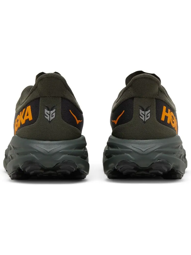 Кроссовки HOKA Speedgoat 5 'Duffel Bag Thyme' — изображение 6 из 8, черный