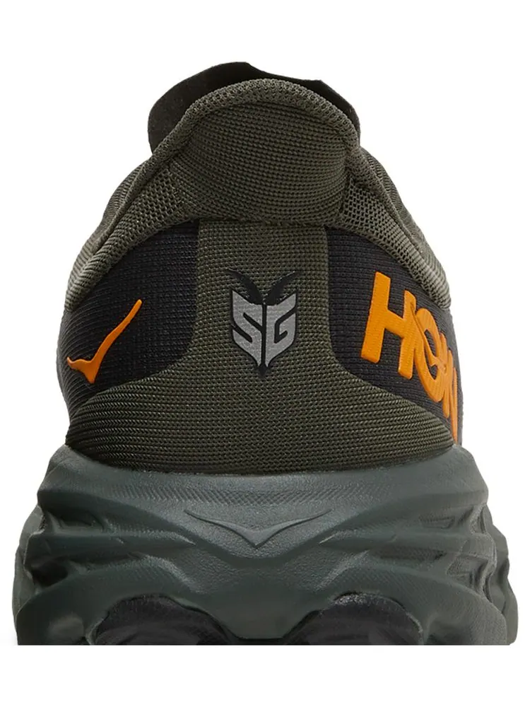 Кроссовки HOKA Speedgoat 5 'Duffel Bag Thyme' — изображение 7 из 8, черный
