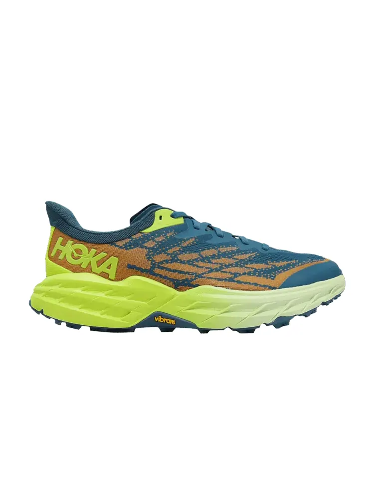 Кроссовки HOKA Speedgoat 5 2E Wide 'Blue Coral' — изображение 1 из 1, синий