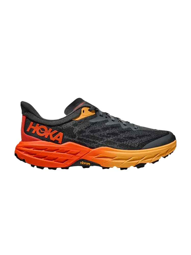 Кроссовки HOKA Speedgoat 5 2E Wide 'Castlerock Flame' — изображение 1 из 1, серый