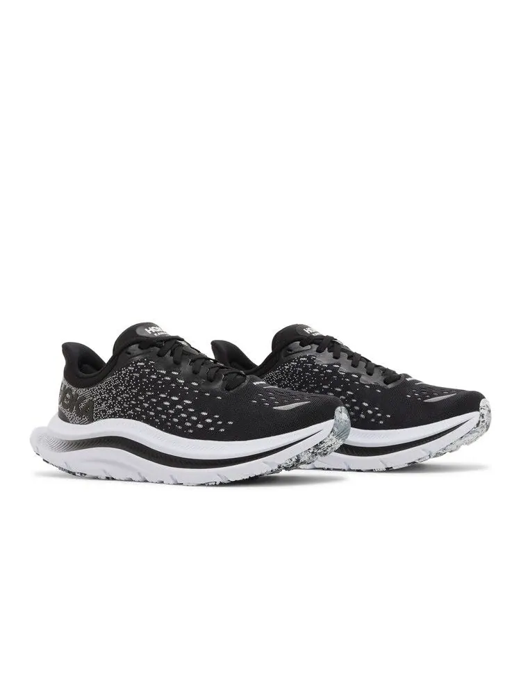 Кроссовки HOKA Wmns Kawana 'Black White' — изображение 9 из 9, черный/белый