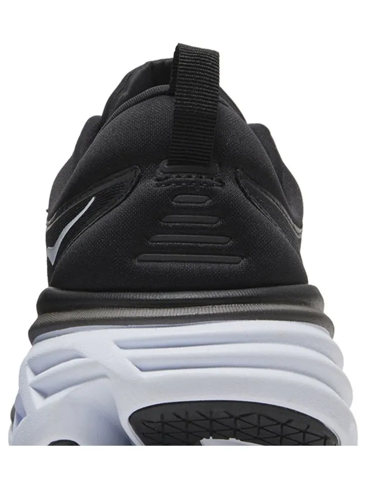 Кроссовки HOKA Bondi 8 'Black White' — изображение 7 из 8, черный