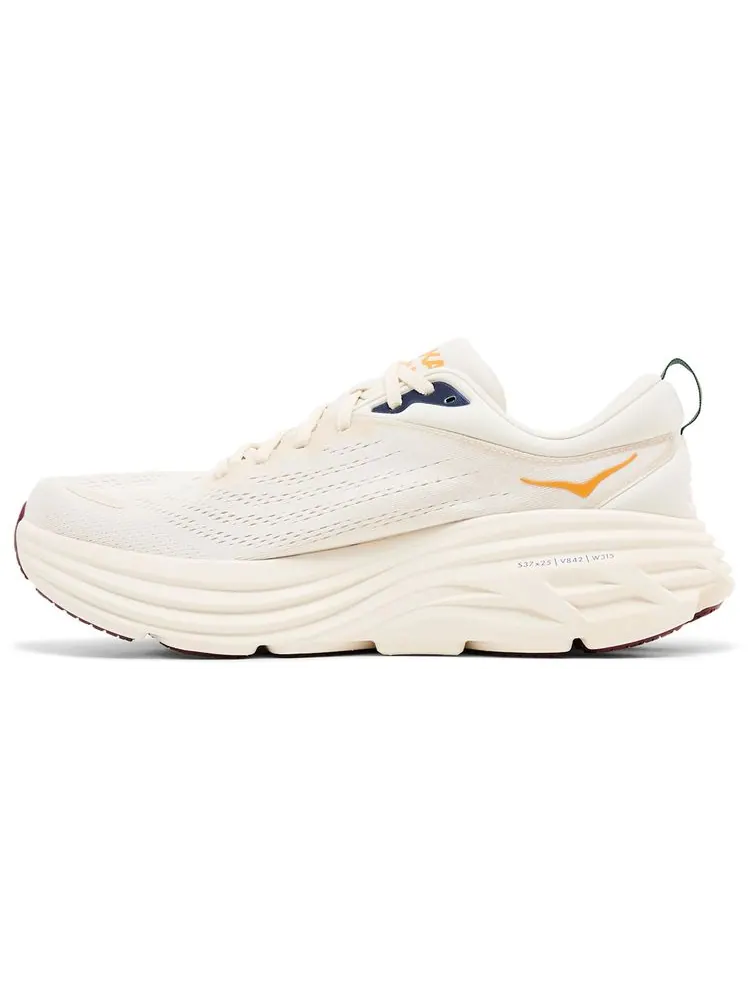 Кроссовки HOKA Bondi 8 'Oat Milk Alabaster' — изображение 3 из 8, бежевый