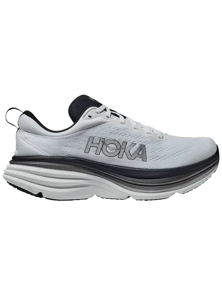 Кроссовки HOKA Bondi 8 'White Black' — изображение 1 из 1, белый черный
