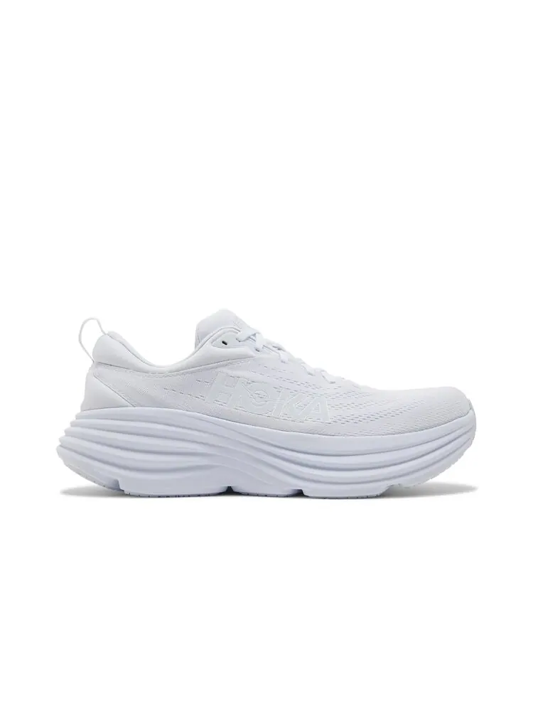 Кроссовки HOKA Bondi 8 'Triple White' — изображение 1 из 4, белый