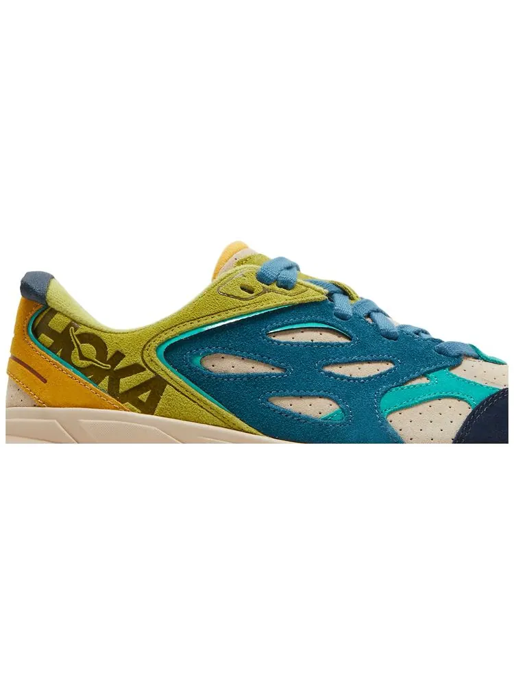 Кроссовки HOKA Clifton L Suede 'Multi-Color' — изображение 2 из 8, мульти