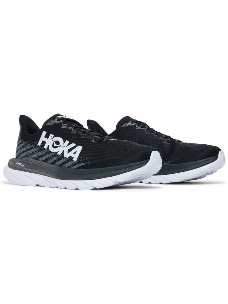 Кроссовки HOKA Mach 5 'Black Castlerock' — изображение 8 из 8, черный