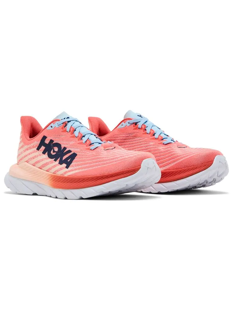 Кроссовки HOKA Wmns Mach 5 'Camellia Peach' — изображение 8 из 8, оранжевый
