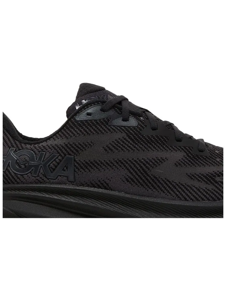 Кроссовки HOKA Clifton 9 'Triple Black' — изображение 2 из 8, черный