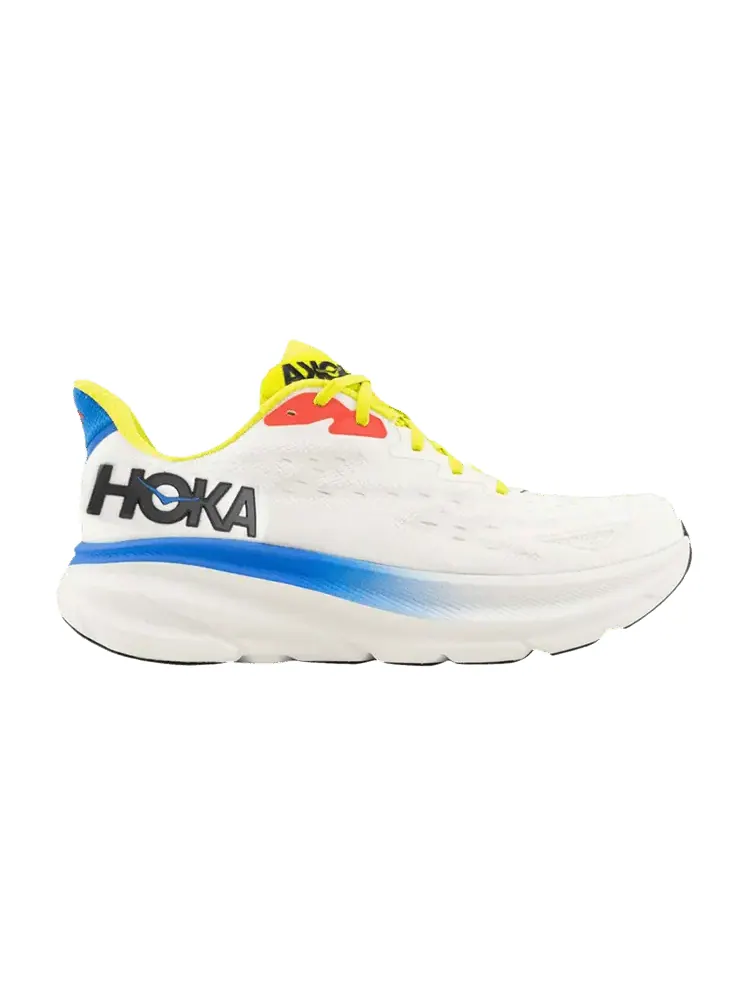 Кроссовки HOKA Clifton 9 Blanc De Blanc Virtual Blue — изображение 1 из 1, белый