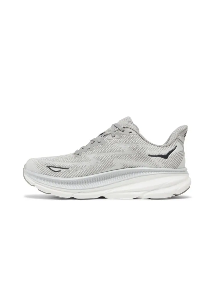 Кроссовки HOKA Clifton 9 'Harbor Mist Black' — изображение 3 из 4, серый