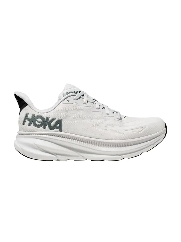 Кроссовки HOKA Clifton 9 'Nimbus Cloud Steel Wool' — изображение 1 из 1, белый