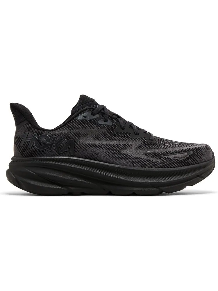 Кроссовки HOKA Wmns Clifton 9 'Triple Black' — изображение 1 из 8, черный