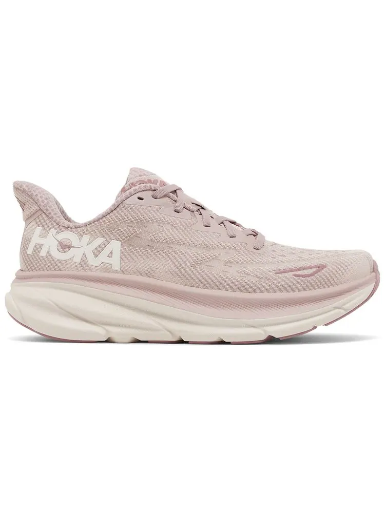 Кроссовки HOKA Wmns Clifton 9 'Pale Mauve' — изображение 1 из 8, розовый