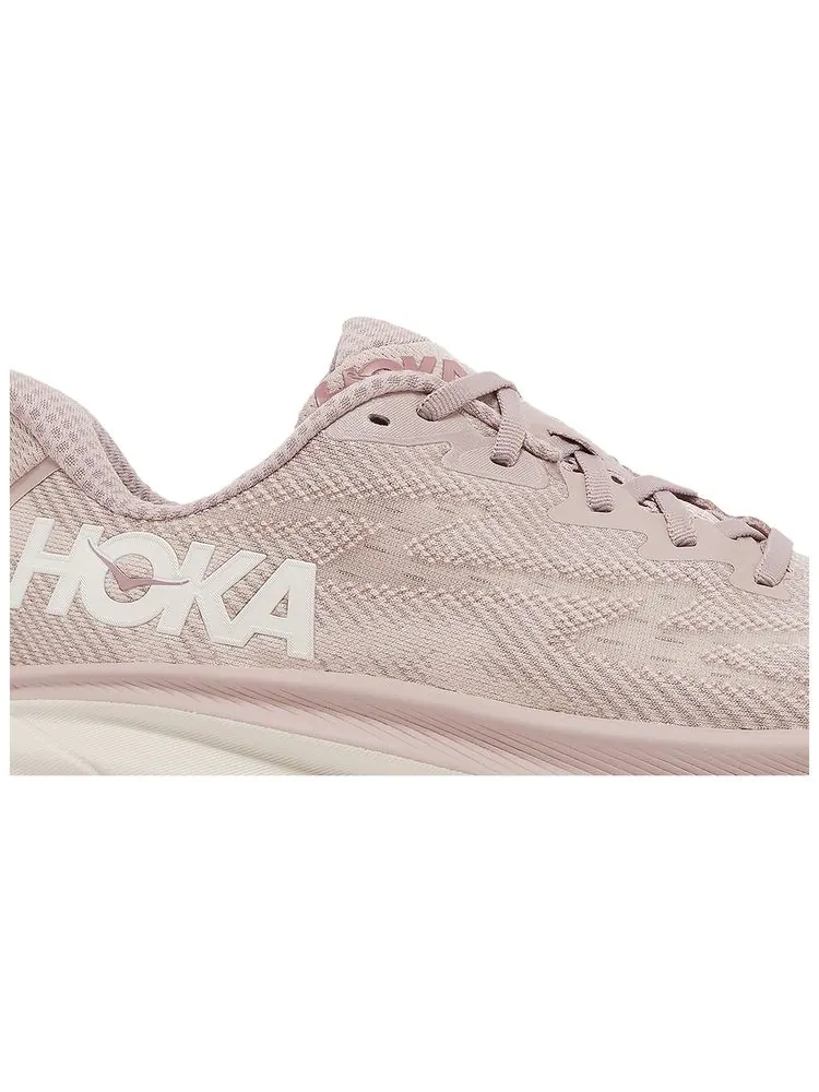 Кроссовки HOKA Wmns Clifton 9 'Pale Mauve' — изображение 2 из 8, розовый