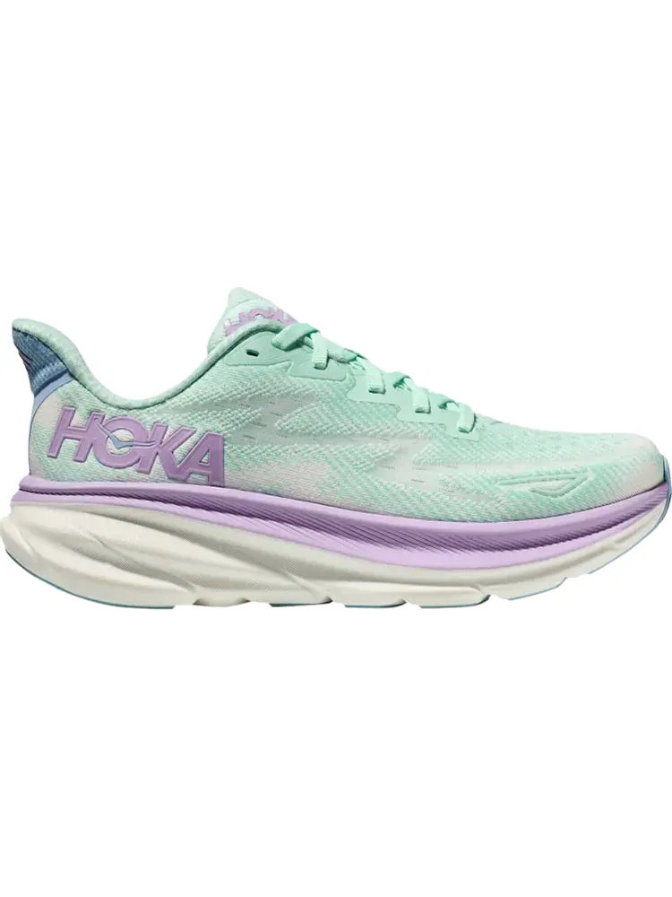 Кроссовки Wmns Clifton 9 'Sunlit Ocean Lilac Mist' — изображение 1 из 1, зеленый