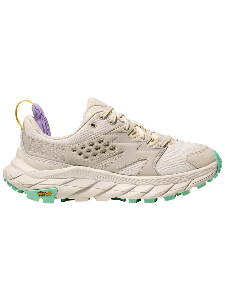 Кроссовки HOKA Wmns Anacapa Breeze Low 'Alabaster Mint Fluorite' — изображение 1 из 1, бежевый