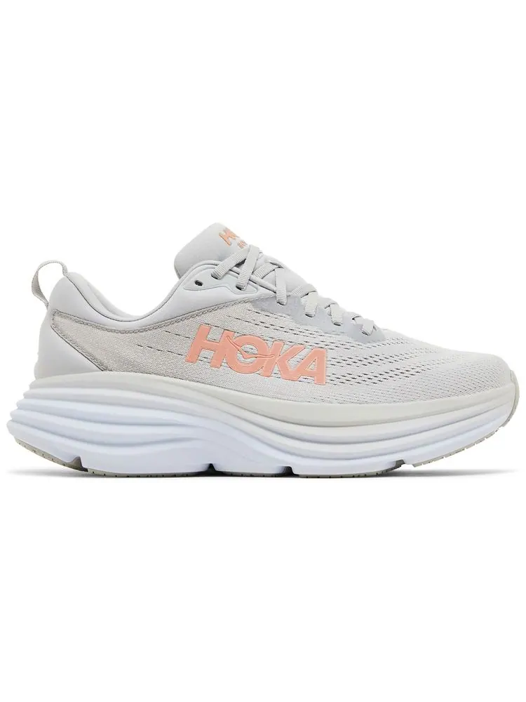 Кроссовки HOKA Wmns Bondi 8 'Harbor Mist' — изображение 1 из 8, серый
