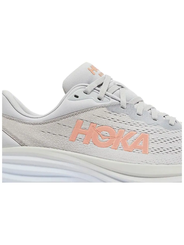Кроссовки HOKA Wmns Bondi 8 'Harbor Mist' — изображение 2 из 8, серый