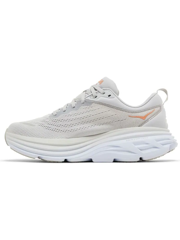 Кроссовки HOKA Wmns Bondi 8 'Harbor Mist' — изображение 3 из 8, серый