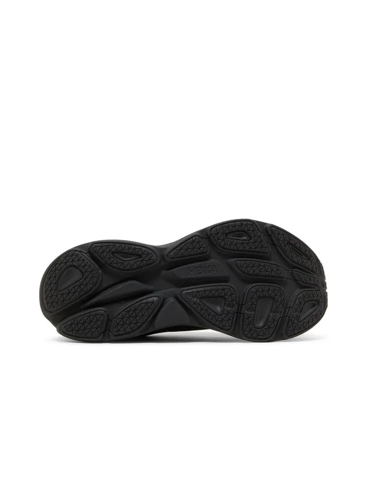 Кроссовки HOKA Bondi 8 2E Wide 'Triple Black' — изображение 5 из 9, черный/черный