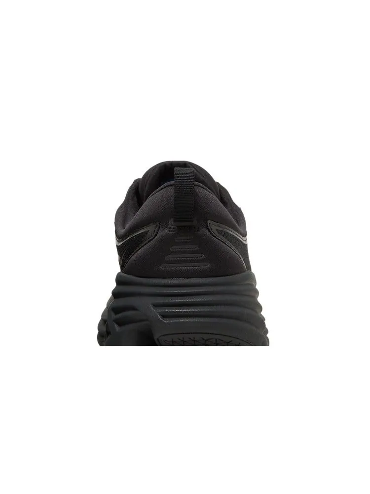 Кроссовки HOKA Bondi 8 2E Wide 'Triple Black' — изображение 8 из 9, черный/черный