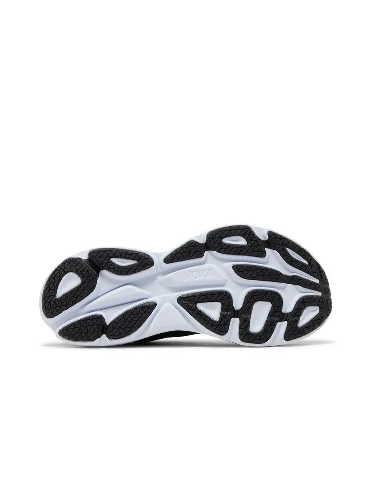 Кроссовки HOKA Bondi 8 2E Wide 'Black White' — изображение 5 из 9, черный/белый