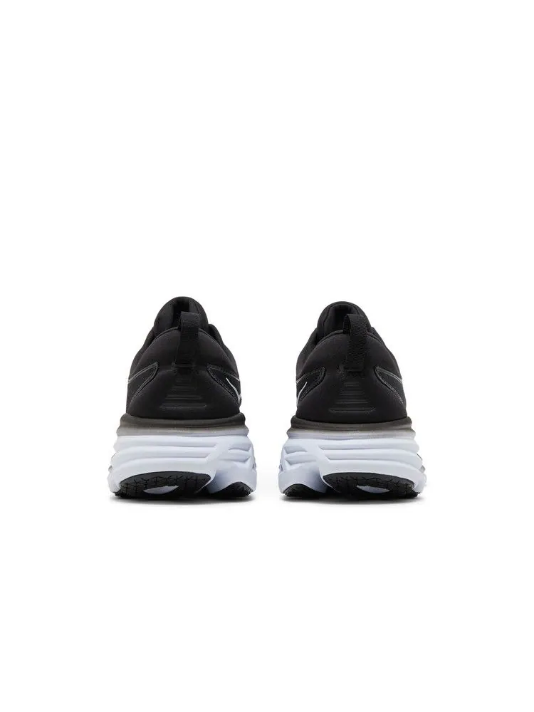 Кроссовки HOKA Bondi 8 2E Wide 'Black White' — изображение 7 из 9, черный/белый