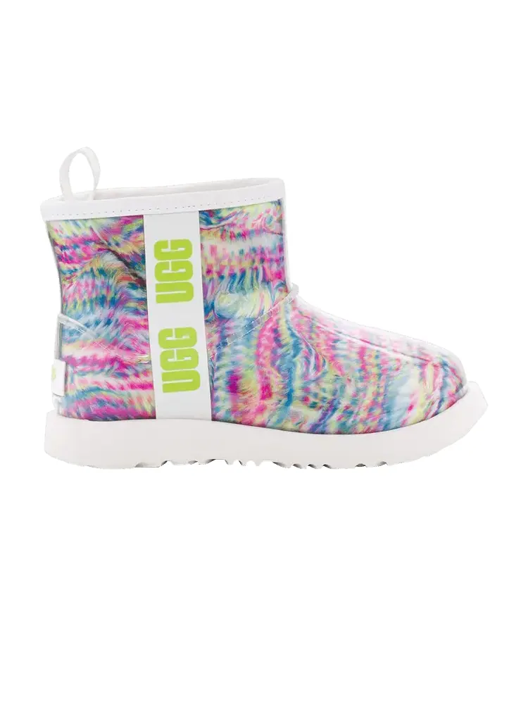 Ботинки UGG Classic Clear Mini Pixelate Boot Kids Multi-Color — изображение 1 из 1, мульти