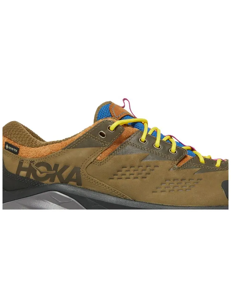 Кроссовки HOKA Bodega x Kaha Low GTX 'Martini Olive Almond' — изображение 2 из 8, зеленый