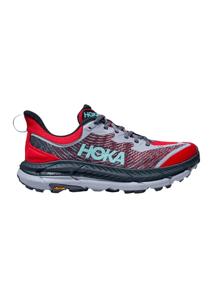 Кроссовки HOKA Mafate Speed 4 Cerise Stormy Skies — изображение 1 из 1, красный