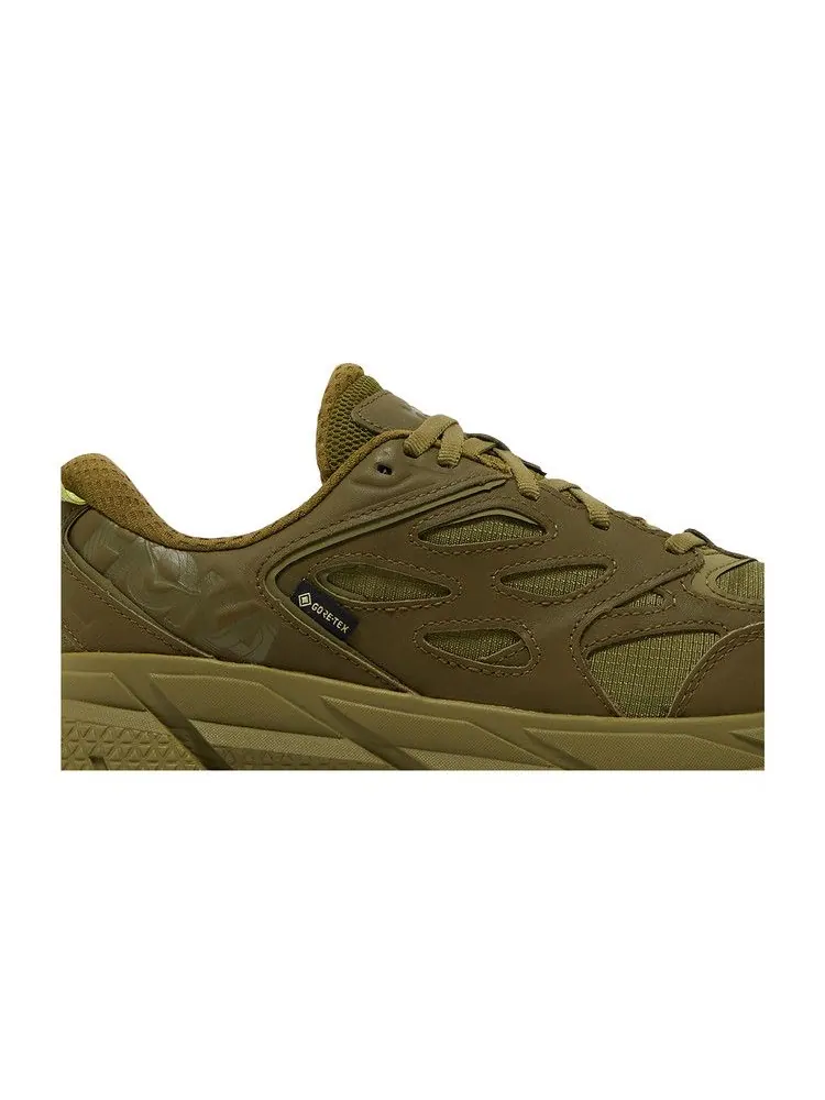 Кроссовки HOKA Clifton L GORE-TEX 'Avocado Green Moss' — изображение 3 из 9, зеленый